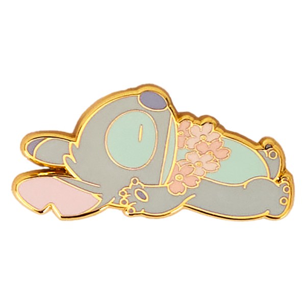 Stitch & Angel Cherry Blossom Mystery Box Pin - DISNEY LOUNGEFLY