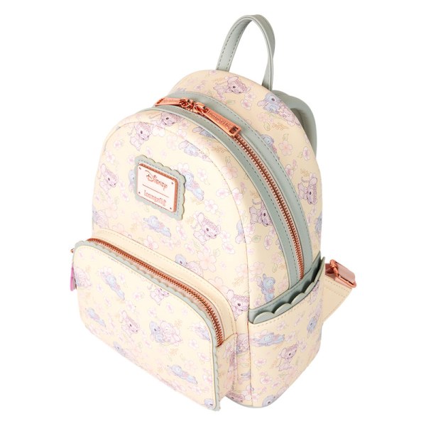 Stitch & Angel Cherry Blossom Mini Backpack - DISNEY LOUNGEFLY