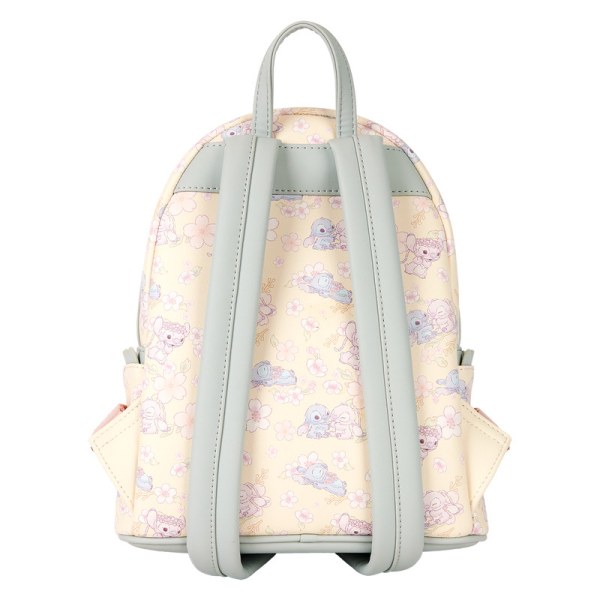 Stitch & Angel Cherry Blossom Mini Backpack - DISNEY LOUNGEFLY