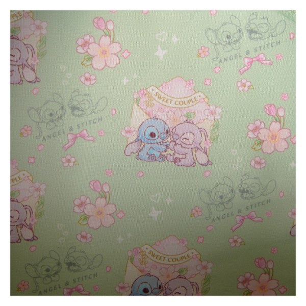 Stitch & Angel Cherry Blossom Mini Backpack - DISNEY LOUNGEFLY