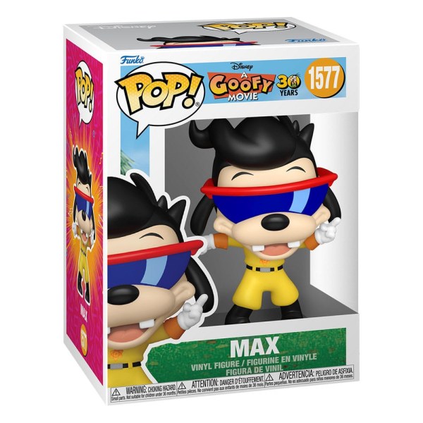 Goofy and Max POP! 1577 Disney Vinyl figurine Max 9 cm