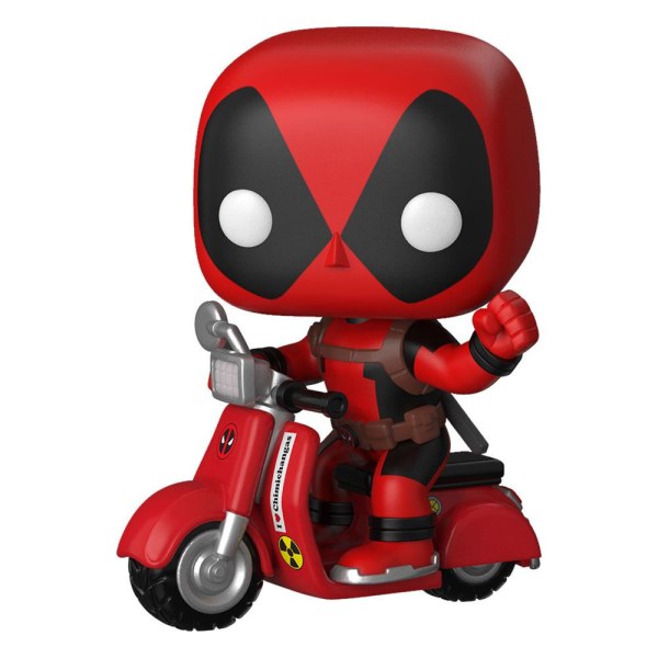 Deadpool POP! 48 Rides Vinyl figure Deadpool & Scooter 9 cm