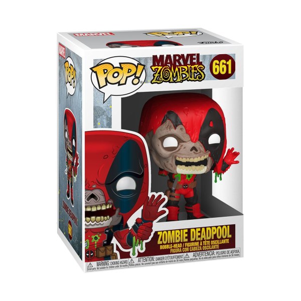 Marvel Figure POP! 671 Vinyl Zombie Deadpool 9 cm