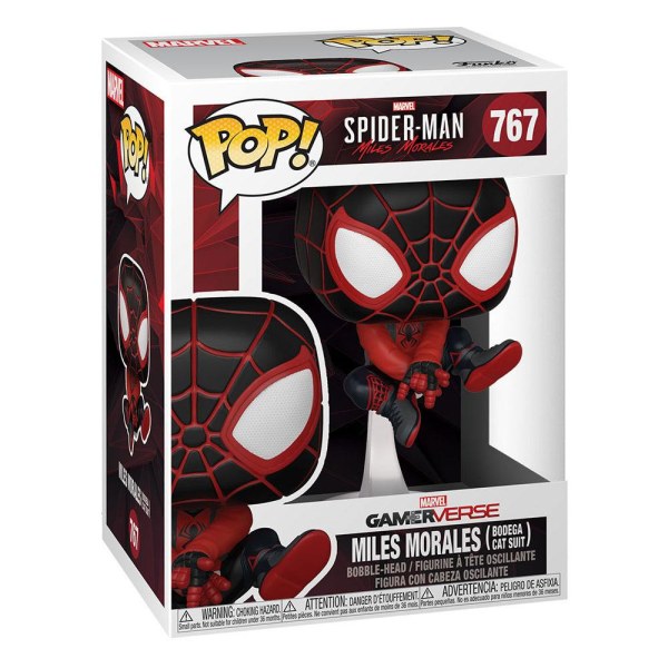 Marvel's Spider-Man POP! 767 Games Vinyl figurine Miles Morales Bodega Suit 9 cm