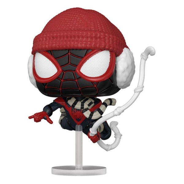 Marvel's Spider-Man POP! 771 Games Vinyl figurine Miles Morales Winter Suit 9 cm