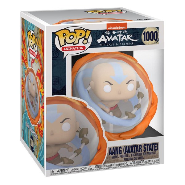 Avatar: The Last Airbender Oversized POP! 1000 Vinyl Figure Aang All Elements 15 cm