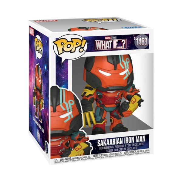 What If...? Oversized POP! 1463 Animation Vinyl Sakaarian Iron Man 15 cm