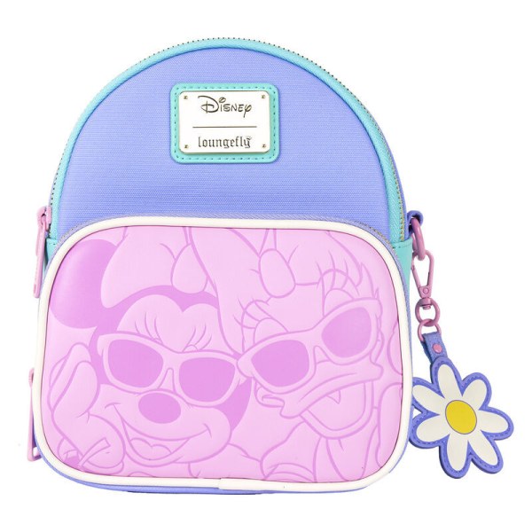Daisy & Minnie convertible mini backpack & crossbody bag - DISNEY LOUNGEFLY Daisy 85th Anniversary