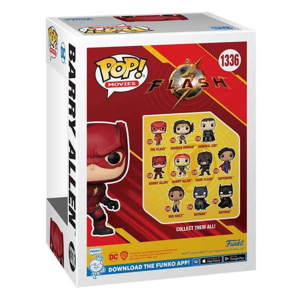 The Flash POP! 1336 Movies Vinyl figurine Barry Allen 9 cm