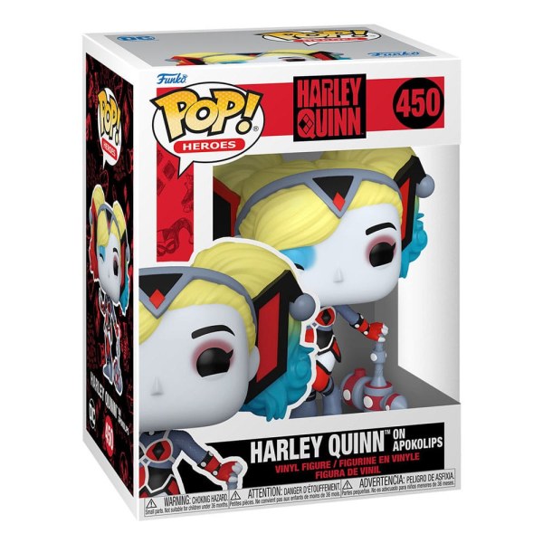 DC Comics: Harley Quinn Takeover POP! 450 Heroes Vinyl figure Harley (Opokolips) 9 cm