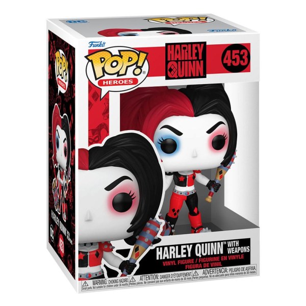DC Comics: Harley Quinn Takeover POP! 453 Heroes Vinyl figure Harley with Weapons 9 cm