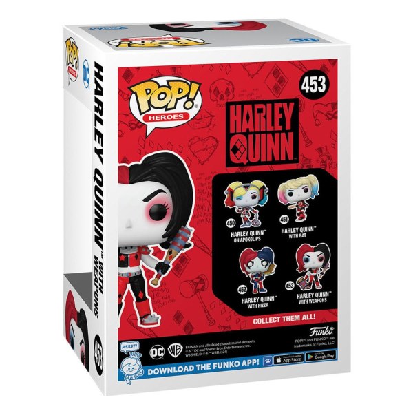 DC Comics: Harley Quinn Takeover POP! 453 Heroes Vinyl figure Harley with Weapons 9 cm