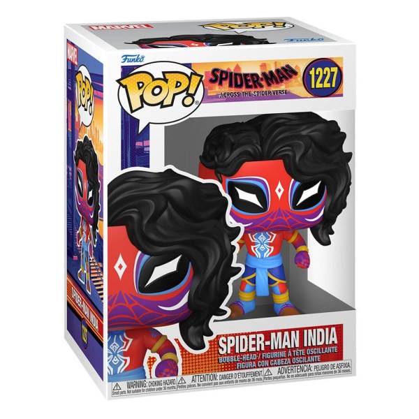 Spider-Man: Across the Spider-Verse POP! 1227 Movies Vinyl figurine Spider-Man India 9 cm