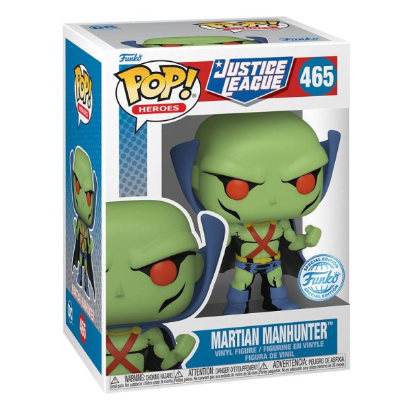 DC Comics POP! 465 Heroes Vinyl figurine JL Comic - Martian Manhunter 9 cm