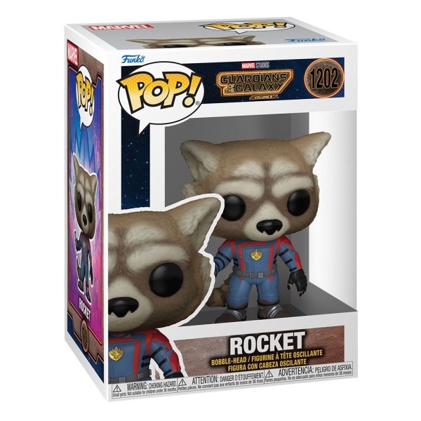 Guardians of the Galaxy Vol. 3 POP! 1203 Vinyl Figure Rocket 9 cm