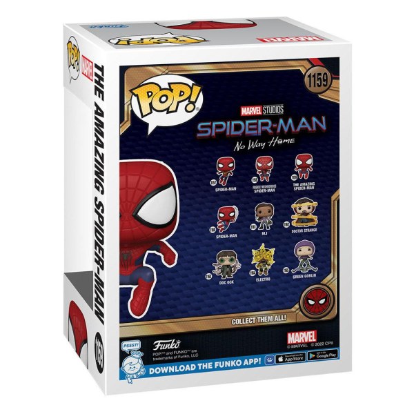 Spider-Man: No Way Home POP! 1159 Marvel Vinyl figurine The Amazing Spider-Man 9 cm