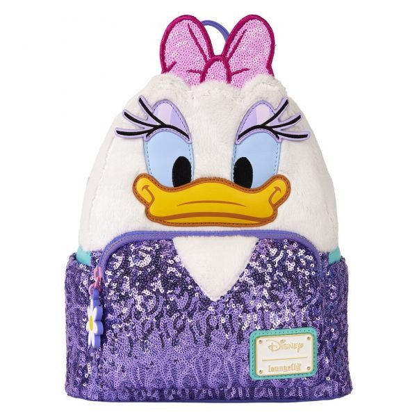 Daisy Plush mini backpack - DISNEY LOUNGEFLY Daisy 85th Anniversary