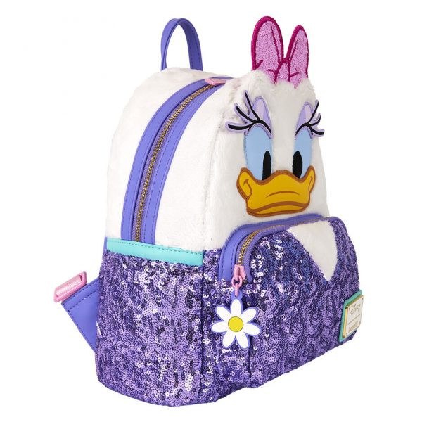 Daisy Plush mini backpack - DISNEY LOUNGEFLY Daisy 85th Anniversary