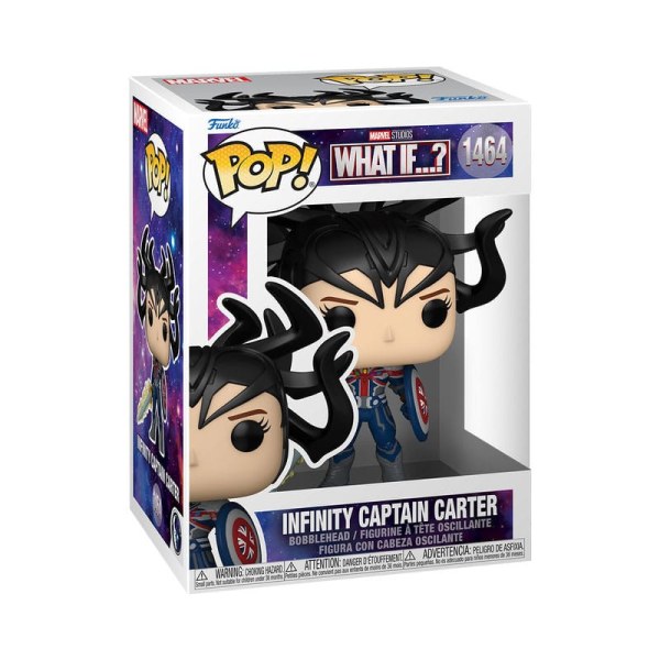 What If...? POP! 1464 Animation Vinyl figurine Infinity Captain Carter 9 cm