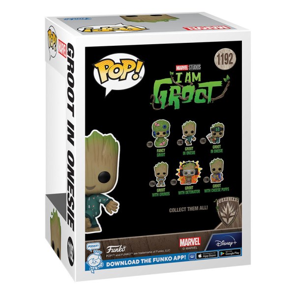 My name is Groot POP! 1192 Vinyl Figure Groot PJs (dancing) 9 cm