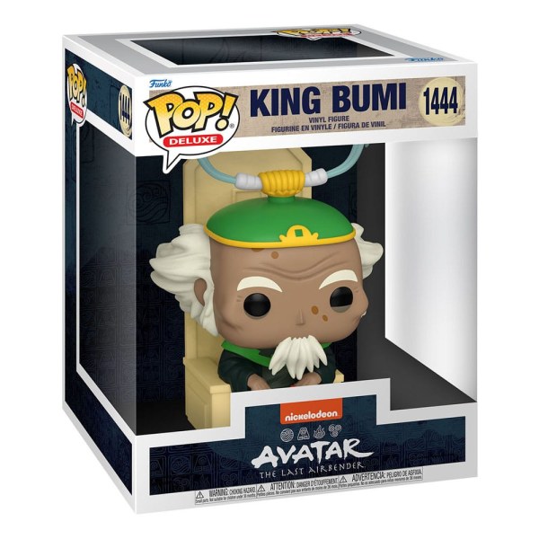 Avatar: The Last Airbender POP! 1444 Deluxe Vinyl King Bumi Figure 9 cm