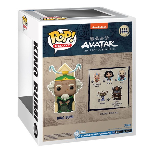 Avatar: The Last Airbender POP! 1444 Deluxe Vinyl King Bumi Figure 9 cm