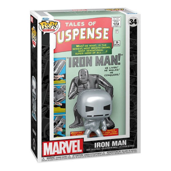 Marvel POP! 34 Comic Cover Vinyl Figure Tales of Suspense #39 9 cm