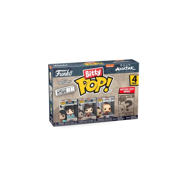 Avatar the Last Airbender 4-Pack Bitty POP! Vinyl Azula 1-inch Figures