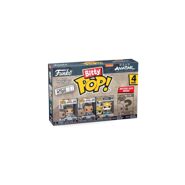 Avatar the Last Airbender 4-Pack Bitty POP! Vinyl Katara 1-Inch Figures