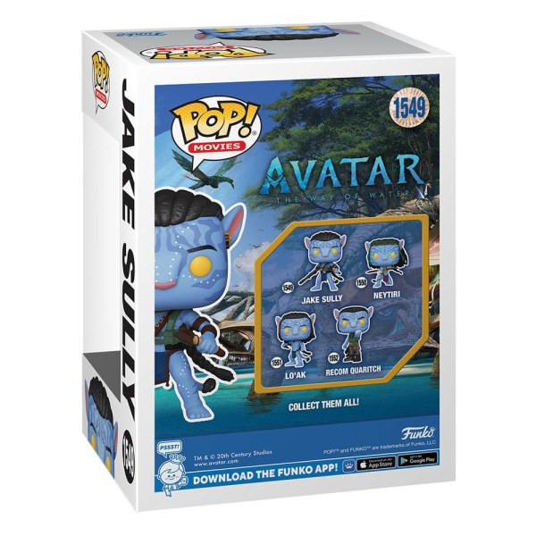 Avatar: The Way of Water POP! 1549 Movies Vinyl Figure Jake Sully (Battle) 9 cm