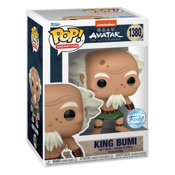 Avatar: The Last Airbender POP! 1380 Animation Vinyl King Bumi 9 cm Figure