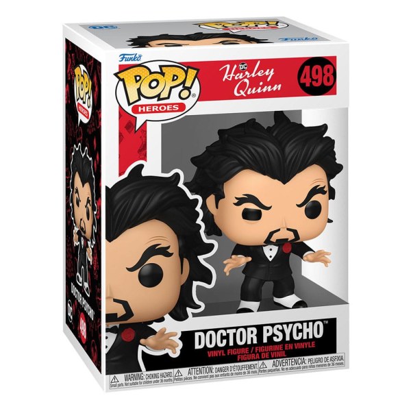 Harley Quinn Animated Series POP! 498 Heroes Vinyl figure Doctor Psycho 9 cm