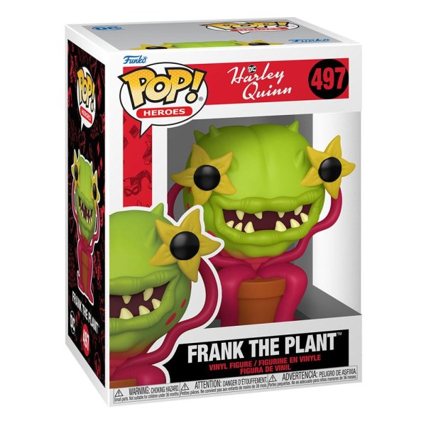 Harley Quinn Animated Series POP! 497 Heroes Vinyl figure Frank the Plant 9 cm