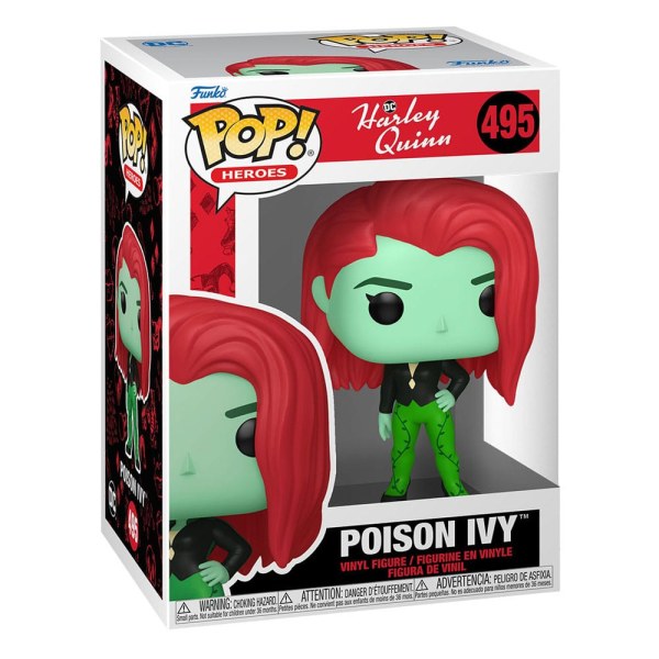 Harley Quinn Animated Series POP! 495 Heroes Vinyl figure Poison Ivy 9 cm