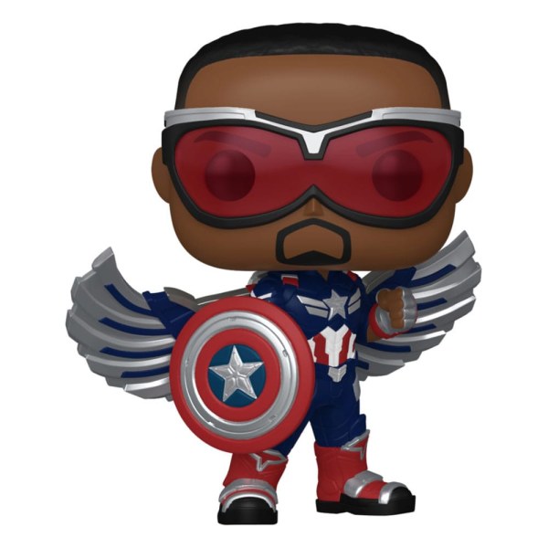 Captain America Brave New World POP! 1364 Movies Vinyl figurine Captain America 9 cm