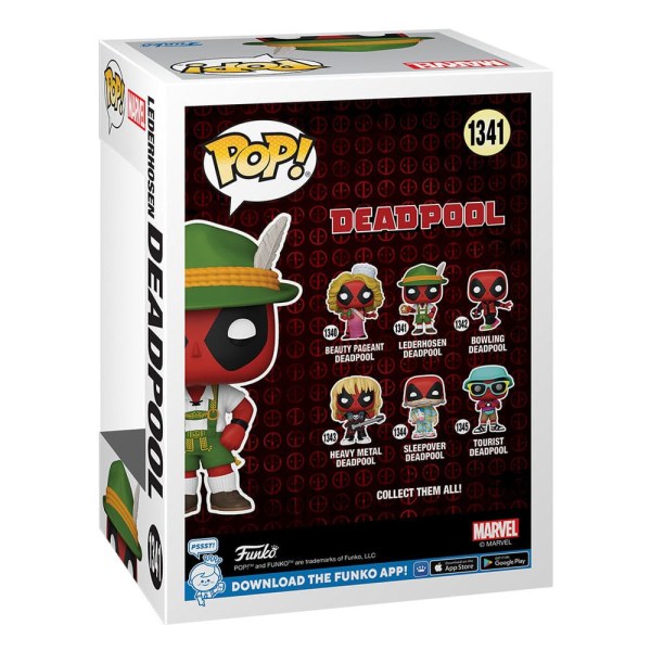 Deadpool Parody POP! 1341 Vinyl figure Lederhosen 9 cm