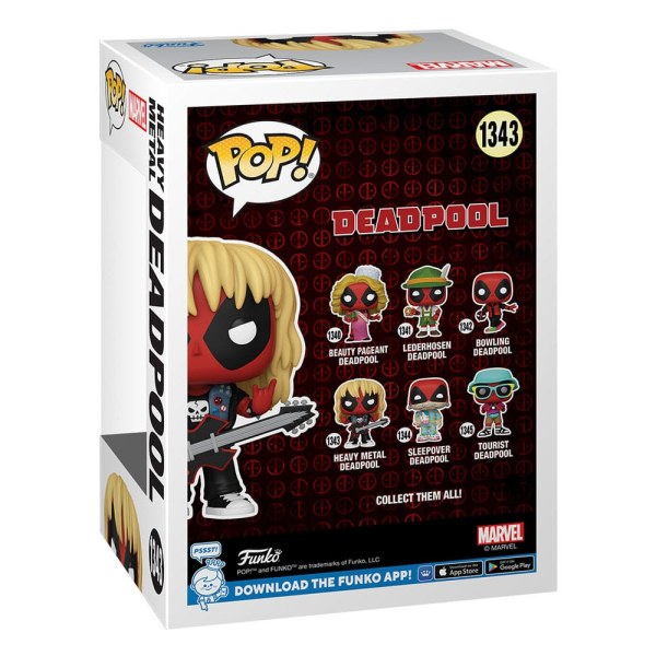 Deadpool Parody POP! 1343 Vinyl figurine Metal band 9 cm
