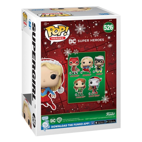 DC Comics POP! 526 Heroes Vinyl figurine Holiday '24- Supergirl 9 cm