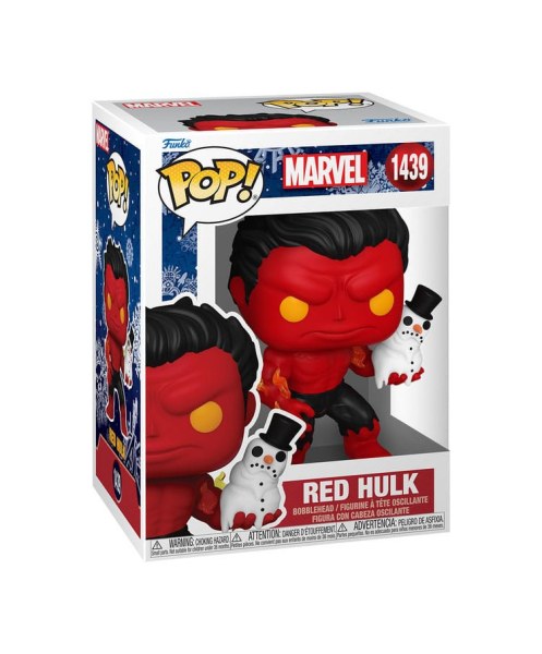 Marvel POP! 1439 Vinyl figurine Holiday Red Hulk 9 cm