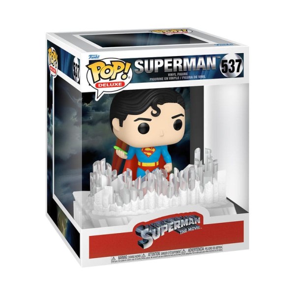 Superman(1978) POP! Deluxe Vinyl figure Superman(FoS) 9 cm