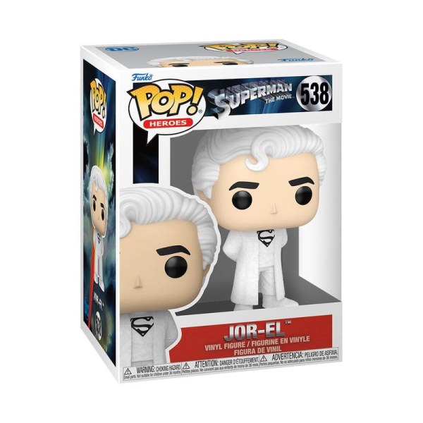 Superman(1978) POP! 538 Heroes Vinyl figure Jor-EL 9 cm