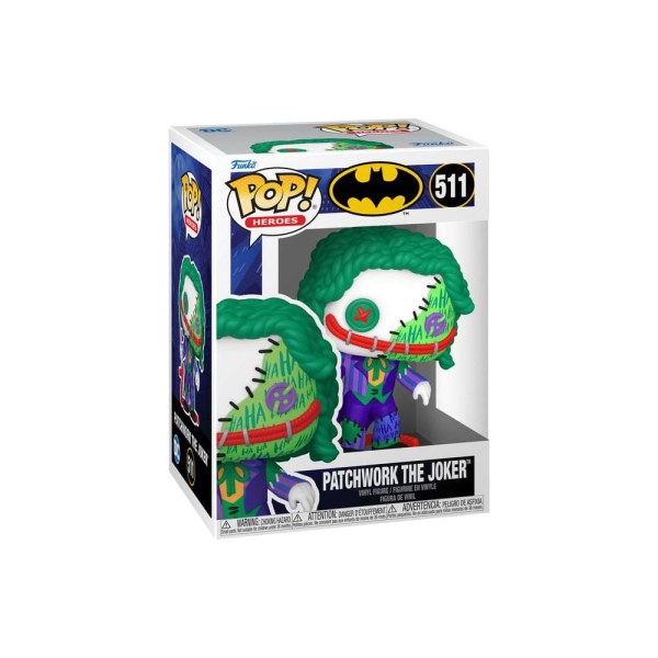 DC Comics POP! 511 Movies Vinyl figurine Patchwork - Joker 9 cm