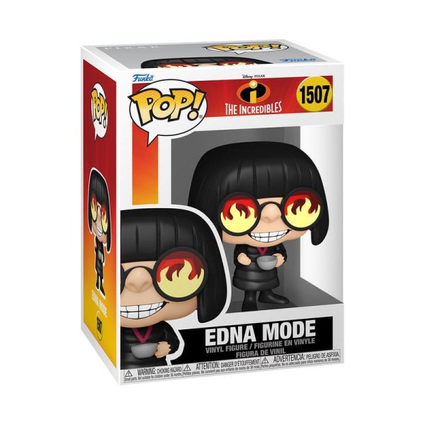 The Incredibles 20th Anniversary POP! 1507 Vinyl figurine Edna Fashion 9 cm