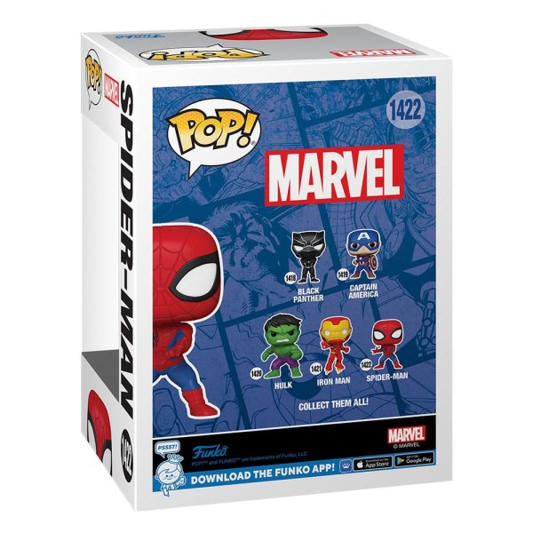 Marvel New Classics POP! 1422 Vinyl Figure Spider-Man 9 cm
