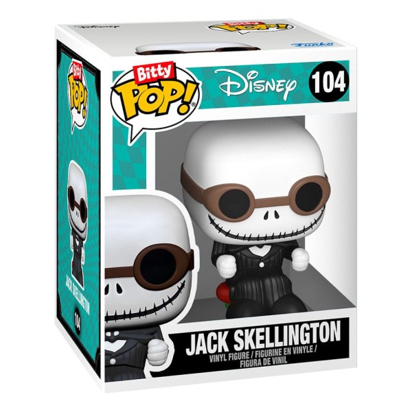 The Christmas Before Christmas POP! Rides Vinyl Figure Jack Skellington w/Snowmobile 1"