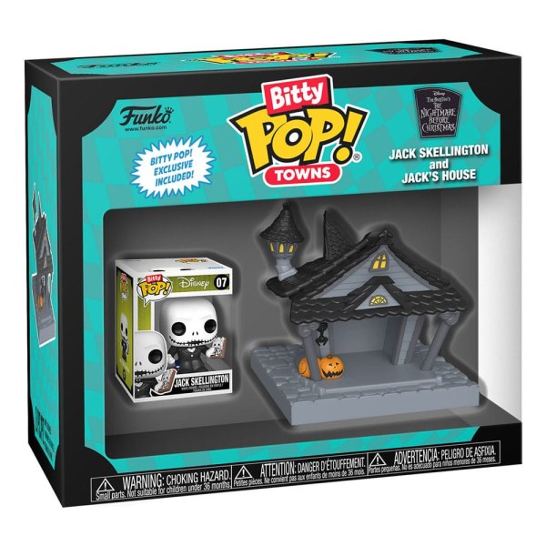 The Christmas Before Christmas Bitty POP! Town Vinyl figurine Jack at Home