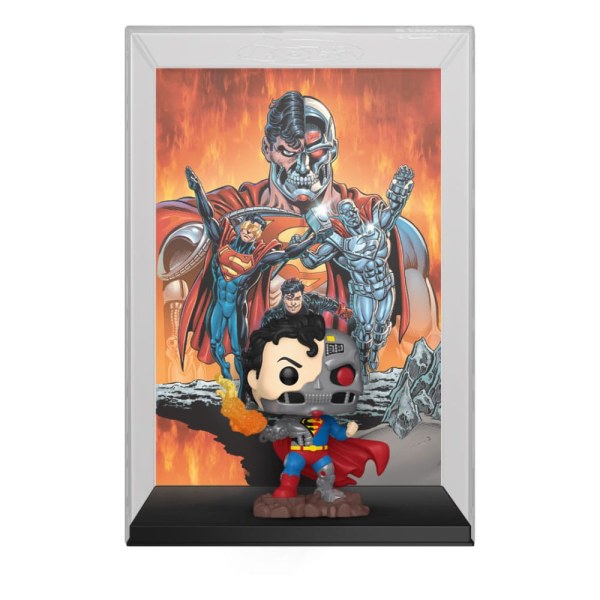 DC Comics POP! 21 Comic Cover Vinyl Figure Cyborg Superman 9 cm