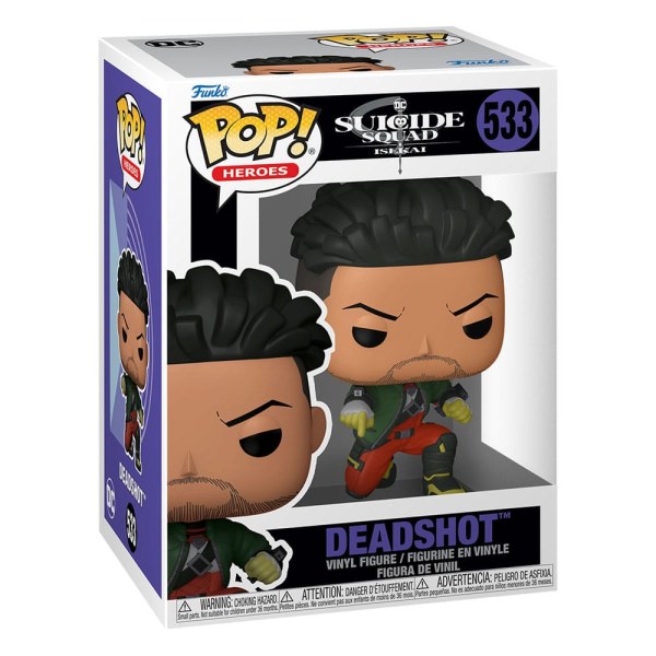 Suicide Squad Isekai POP! 533 Animation Vinyl figure Deadshot 9 cm
