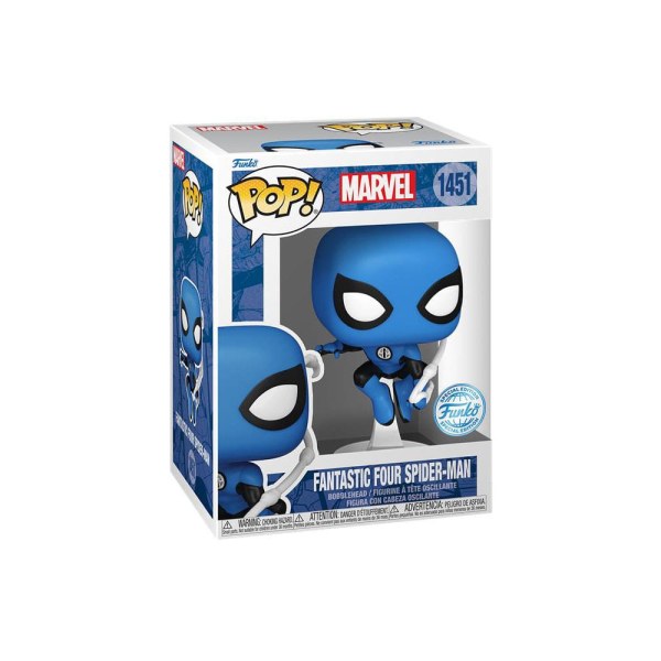 Marvel Pop! 1451 Fantastic Four Vinyl figure Spider-Man Blue Suit Special Edition 10 cm