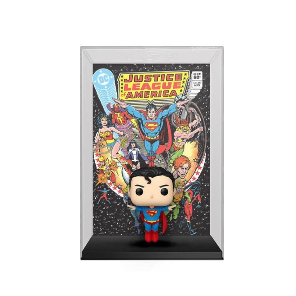 DC Comics POP! 19 Comic Cover Vinyl Figure Justice League of America Superman 9 cm